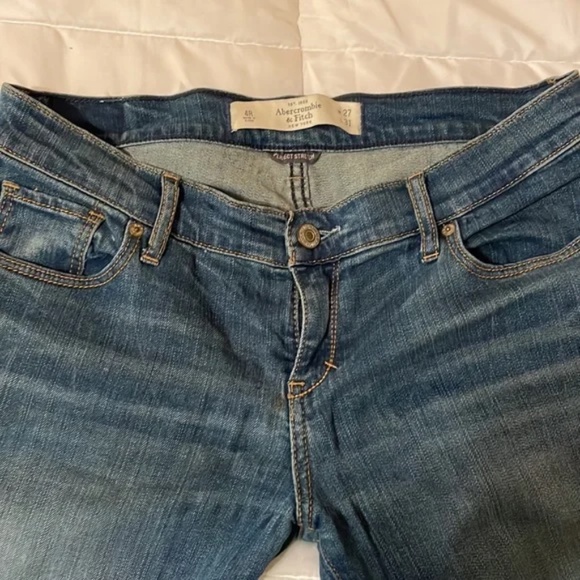 Abercrombie and Fitch Perfect Stretch Jeans 4R W27 L31 - Picture 5 of 6